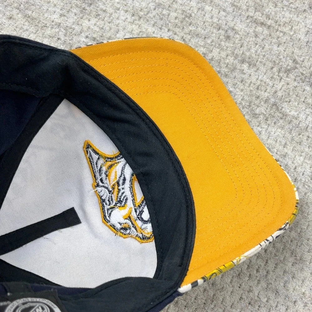 Nashville Predators‎ Hat Cap Strap Back Youth Kids AOP NHL Hockey Adjustable '47